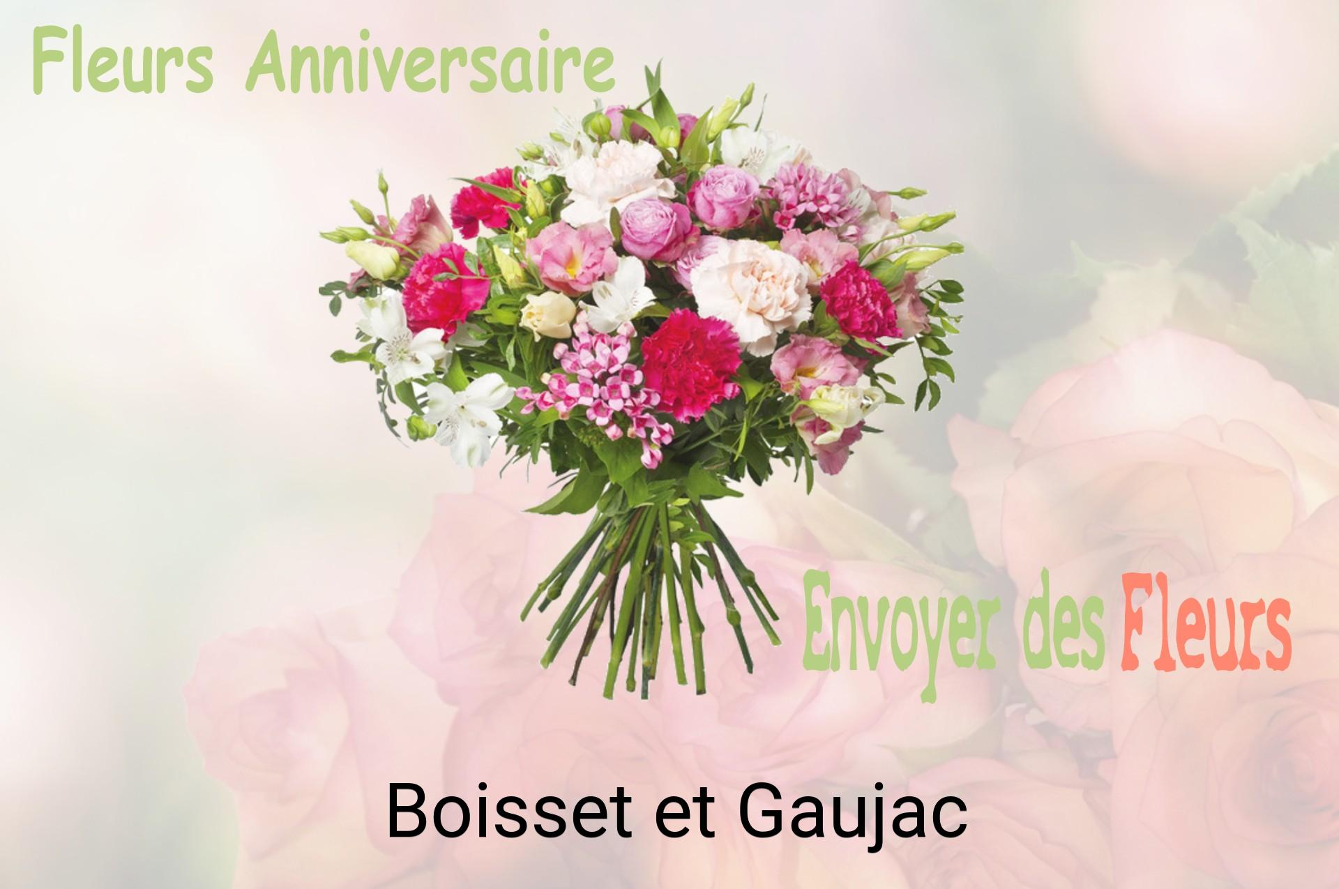 Bouquet de fleurs d’anniversaire livré à Boisset-et-Gaujac